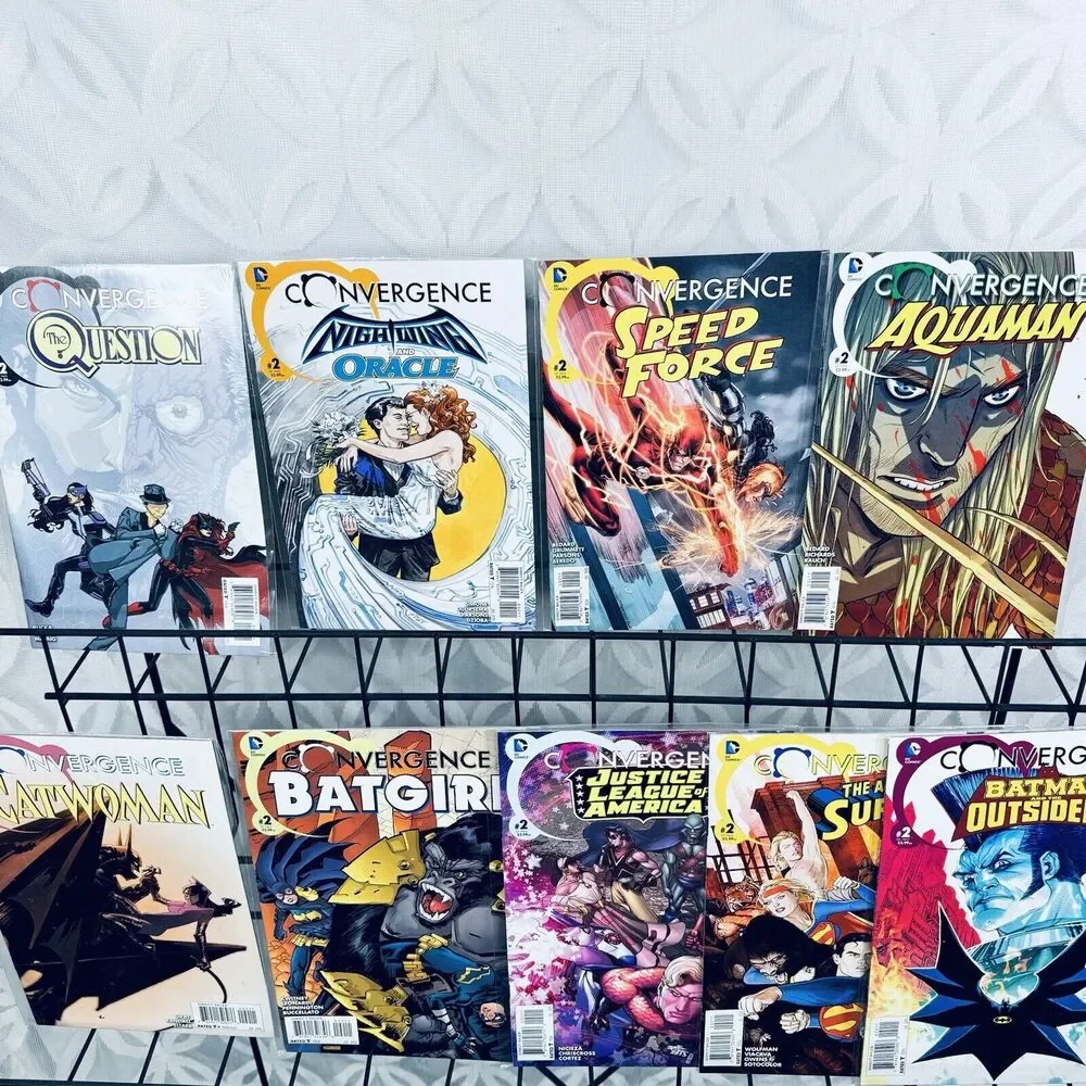 Convergence 0-8 & 10 Tie-Ins Mini Series +‎ 21 #2 Issues Lot DC 2015
